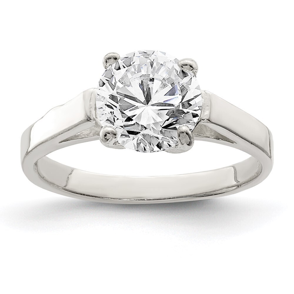 Kazi Luxury Sterling Silver CZ Ring